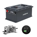 Curenta 48VOLT 105AH LIFEPO4 Golf Cart Battery, On Board Charger, And Lcd Gauge New. Price: $1399.99.