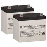 Sigmastek SP12-55 (nb) Vrla Batteries For Shoprider Sprinter 889-3 Xl Wheelchair New. Price: $229.99.