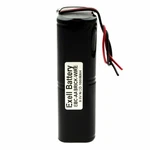 9.6V 700MAH Custom Nicd Battery With 6.0" 18AWG Wires For Exit Signs, Lighting New. Price: $20.95.