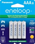 Eneloop Panasonic BK4MCCA8BA Aaa 2100 Cycle Nimh Precharged Rechargeable Batt... New. Price: $27.65.