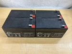 Lot Of 4 - Leoch Battery 12V 1.3AH (6060) New. Price: $35.89.