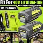 For Ryobi 40V Lithium-ion 4AH High Capacity Battery OP40404VNM /charger New. Price: $76.00.
