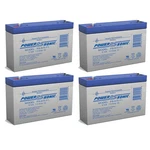 Power-sonic 6V 7AH Replacement Battery For Eaton Powerware PW5115-750RM 4 Pack New. Price: $54.99.