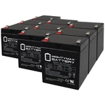 Mighty Max Battery ML5-12F2 12V 5AH Rechargeable Sla Agm 9 Pack New. Price: $109.99.