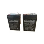 2 Pack Power Rite PRB64 6V 4.5AH Emergency Light Replacement Battery New. Price: $29.99.