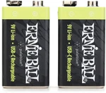 Ernie Ball Usb-c Rechargeable Battery By Paleblue 9V, 2-PACK New. Price: $29.99.