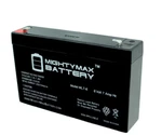 Mighty Max Battery 6-VOLT 7 Ah Sealed Lead Acid (sla) Rechargeable New. Price: $19.99.