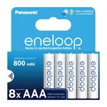 X Panasonic Eneloop Aaa Batteries 800 Mah Rechargeable Ni-mh Accu BK-4MCCE New. Price: $28.55.