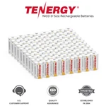 Tenergy Nicd Size High Capacity Rechargeable Button Top Batteries Lot New. Price: $29.99.
