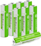 Ni-mh Aaa Rechargeable Batteries 1.2V 800MAH Nimh For New. Price: $10.39.