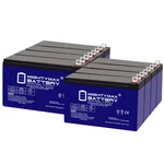 Mighty Max ML9-12NB Gel V 9AH Nb, Rechargeable Battery 8 Pack New. Price: $224.99.
