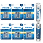 Genuine 100% Philips 24 Pcs 1.5V Ultra Alkaline Batteries Aaa Size For Devices New. Price: $11.49.