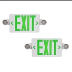 Tanlux Green Exit Sign With Emergency Lights Led Battery Backup Ul... New. Price: $19.95.