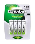 Ultralast ULN4AASL-1000 Rechargeable Batteries Nicad 1.2 Volt, 1000MAH... New. Price: $21.50.