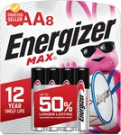 Max Aaa Batteries (8 Pack), Triple Alkaline New. Price: $11.24.