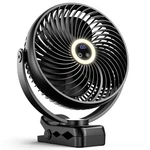 Xasla 10000MAH Portable Clip On Fan With Light 8 Inch Rechargeable Battery New. Price: $74.93.