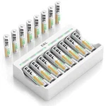 Ebl 16X Aaa Rechargeable Batteries Triple 1100MAH Nimh +aa Battery Charger New. Price: $19.89.
