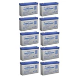Power-sonic 10 Pack PS-670 6V 7AMP Sla Battery New. Price: $99.99.