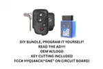 Diy Bundle Oem 2010-2015 Lexus RX350 RX450 Smart Key HYQ14ACX, Cutting Inc Remanufactured. Price: $109.99.