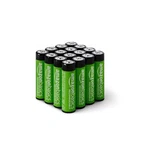 Amazon Basics 16-PACK Rechargeable Aa Nimh Batteries, 2000 Mah, 1.2... Fast Ship New. Price: $27.43.