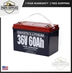 Dakota Lithium 36V 60AH Deep Cycle LIFEPO4 Battery For Marine Golf Cart Ev New. Price: $1664.26.