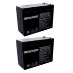 New 2PC 12V 10AH Sla Battery EB12100-S F2 For UB12100-S, D5719. Price: $103.16.