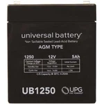 Upg 12-VOLT 5 Ah F1 Terminal Sealed Lead Acid (sla) Agm Rechargeable Battery New. Price: $18.79.