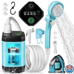 Autopkio Portable Camping Shower, Upgraded Rechargeable Battery Pump With New. Price: $50.89.