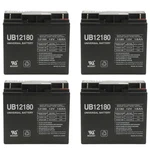 Upg 12V 18AH Replacement Battery For E-wheels EW-72 Bariatric Scooter 4 Pack New. Price: $199.99.