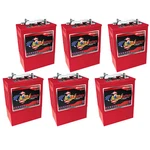 6PC Battery USL16HC-XC2 Group 903 6V Deep Cycle Flooded Lead Acid New. Price: $3018.60.