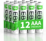 Ebl Rechargeable Aaa Batteries 1100MAH Ni-mh 12 Pack New. Price: $15.97.