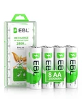 Ebl Pack Of Aa Batteries 2800MAH High Capacity Precharged Ni-mh New. Price: $20.46.