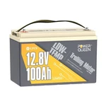 Power Queen 12.8V 100AH Low-temp LIFEPO4 Battery Bms For 30-70LB Trolling Motor New. Price: $259.99.