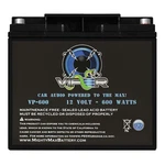 Mighty Max VP-600 12V 18AH, Watt Car Audio High Current Power Cell Battery New. Price: $44.99.