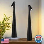 Hebangya Black Set Of 2 Cordless Table Lamps Rechargeable Battery Operated New. Price: $64.06.