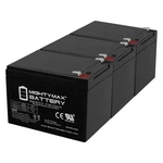 Mighty Max 12V 12AH Replacement Battery For Enduring 6FM12, 6-DW-12 3 Pack New. Price: $79.99.