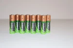 8 X Duracell Rechargeable Aa Nimh Batteries Precharged, Pack, 2450 Mah Japan Open. Price: $39.00.