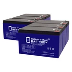 Mighty Max 12V 7AH Gel F1 Battery Compatible With Rhino SLA7-12 6 Pack New. Price: $119.99.