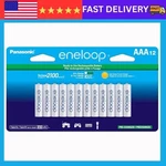 Panasonic Eneloop Aaa Rechargeable Batteries 12 Pack 2100 Cycle Nimh Precharged New. Price: $28.49.