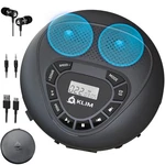 Klim Portable Bluetooth Cd Player W/ Built-in Speakers, New, Rechargeabl. Price: $91.90.