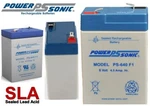 Power-sonic 6V 4.5AH PS-640, PS640F1, UB645 Replacement Sla Battery New!. Price: $15.99.