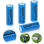 Henreepow 14430 Rechargeable Solar Batteries, 500MAH 3.2V, Blue New. Price: $18.56.