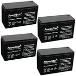 Powerstar 4 Pack 12V 9AH Sealed Lead Acid Battery Razor E200S/ E300S New. Price: $82.84.