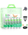 Ebl Solar Aa Battery Rechargeable Batteries For Outdoor Lights 1300MAH New. Price: $20.60.