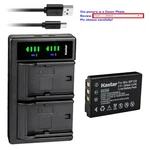 Kastar Battery LTD2 Usb Charger For Zoom BT-03B & Q8 Recorder Camera New. Price: $9.99.