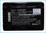 1500MAH Battery For Panasonic SDR-S45,SDR-T55P,SDR-S71,SDR-T95,HDC-TM35,HDC-TM90 New. Price: $15.55.