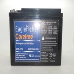 Eagle Pitcher CFR-6V58 58AH Rechargeable Lead Acid Battery Open. Price: $100.00.