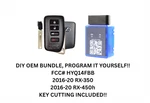 Diy Oem Bundle For 2016-20 RX350, RX450H Smart Key HYQ14FBB Inc Cutting! Remanufactured. Price: $105.99.