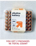 Lot Of New Up & Aa Alkaline Batteries 1.5V 48 Pack Each Exp. 06-2031. Price: $32.50.
