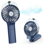 Comlife Portable Handheld Misting Fan, 3000MAH Rechargeable Fan- Up To 10H New. Price: $35.59.